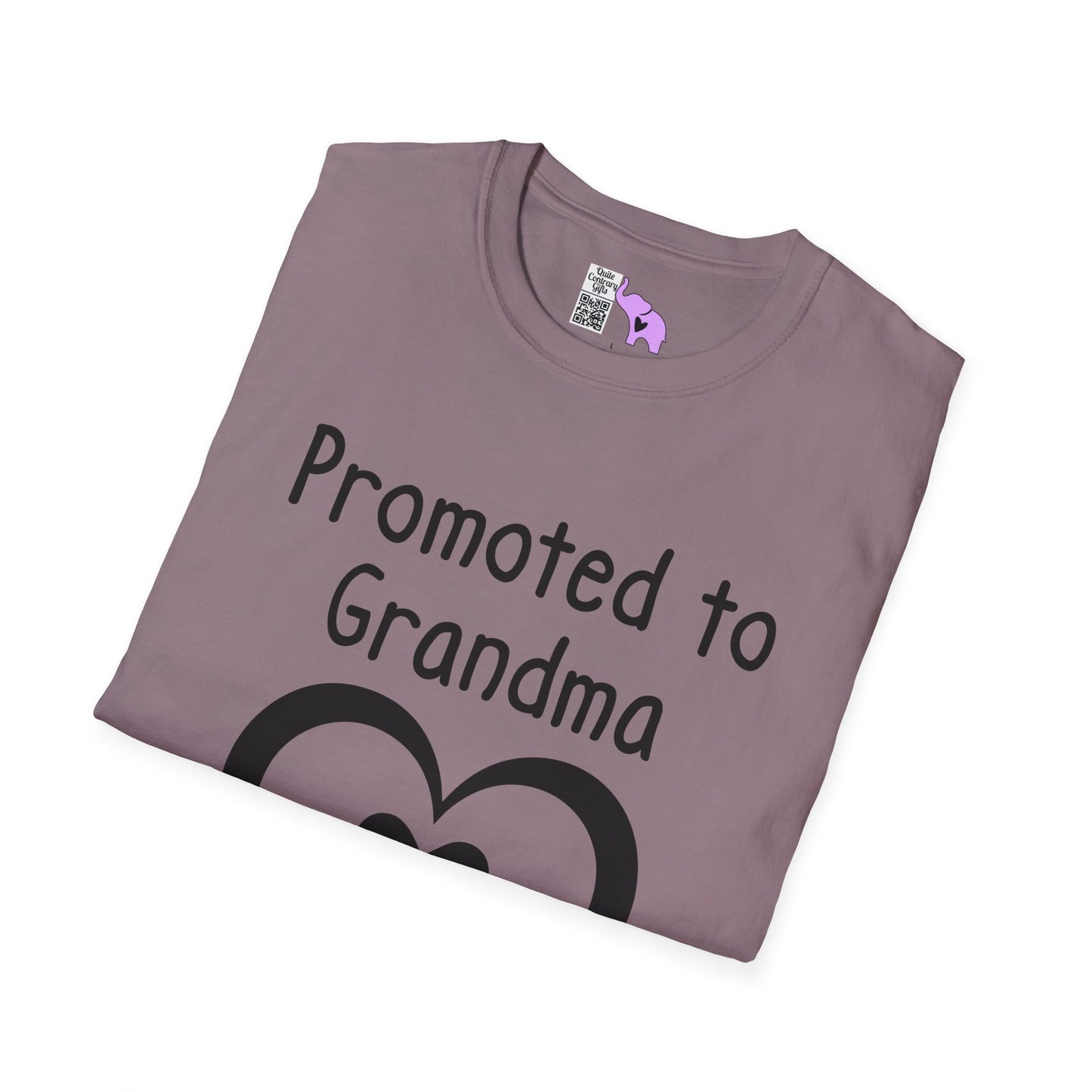 Promoted To Grandma 2026 Adult T-shirt