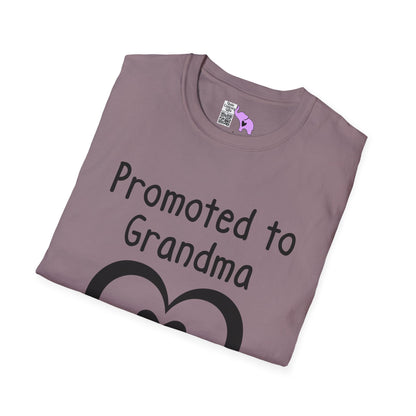 Promoted To Grandma 2026 Adult T-shirt
