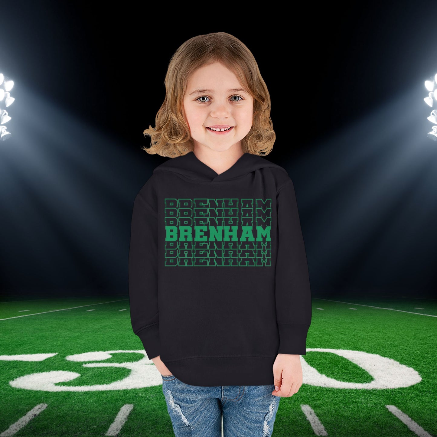 Brenham (Stacked) Toddler Hoodie