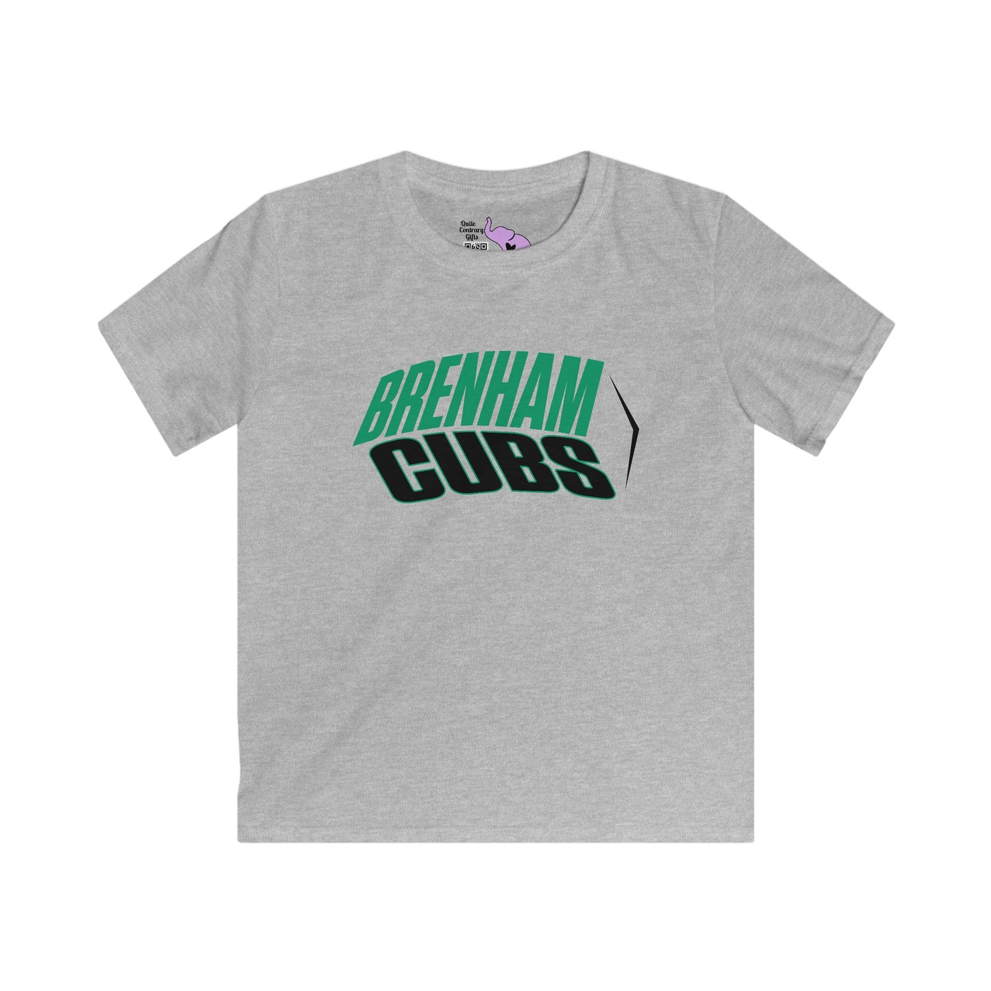 Brenham Cubs (Angled) Youth Softstyle Tee