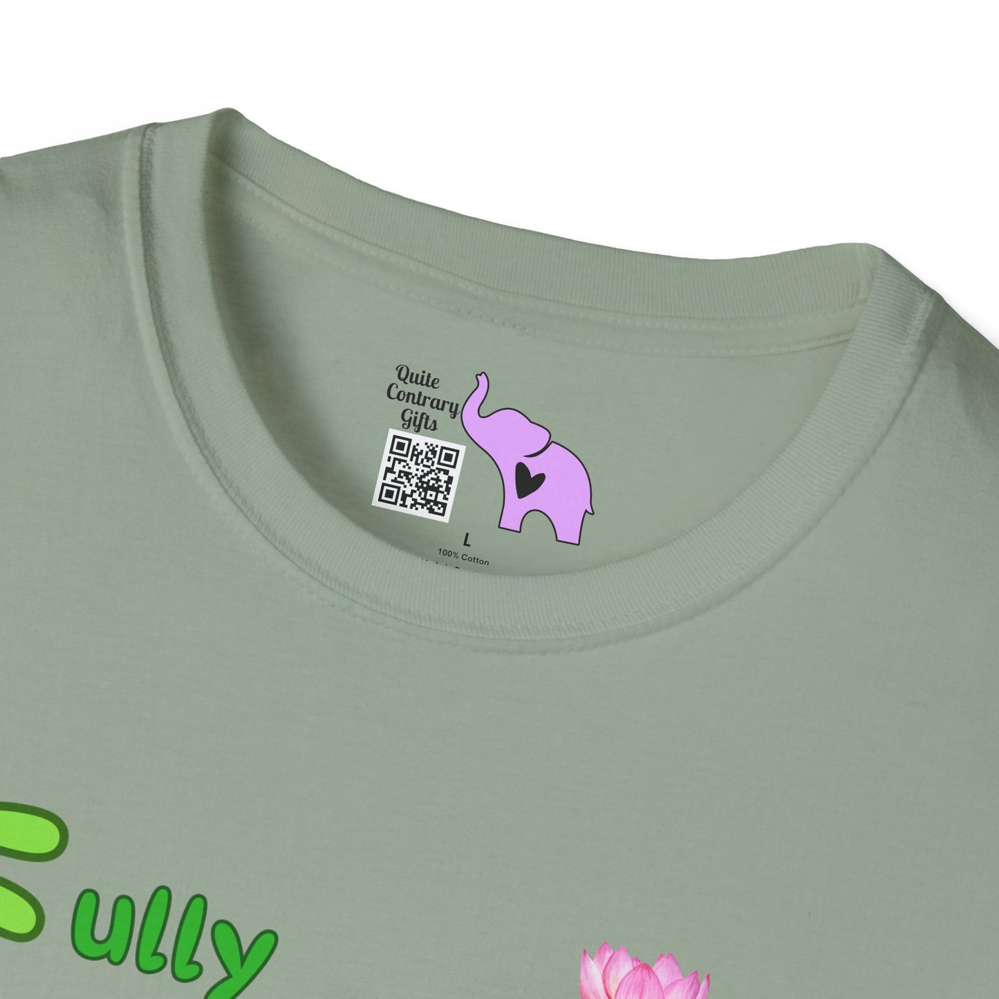 Fully Rely On God Frog Meaning Adult T-shirt