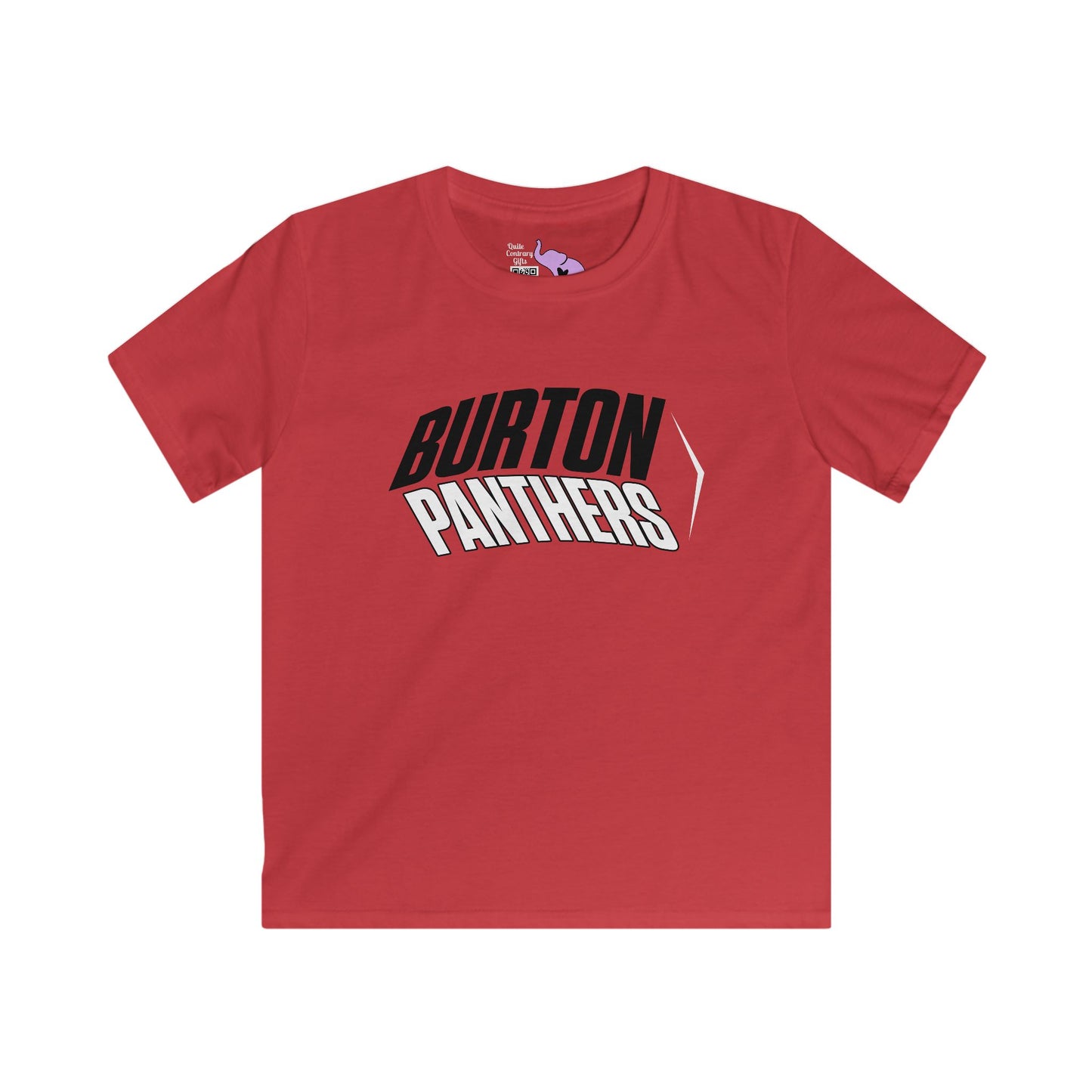 Burton Panthers (Angled) Youth Softstyle Tee