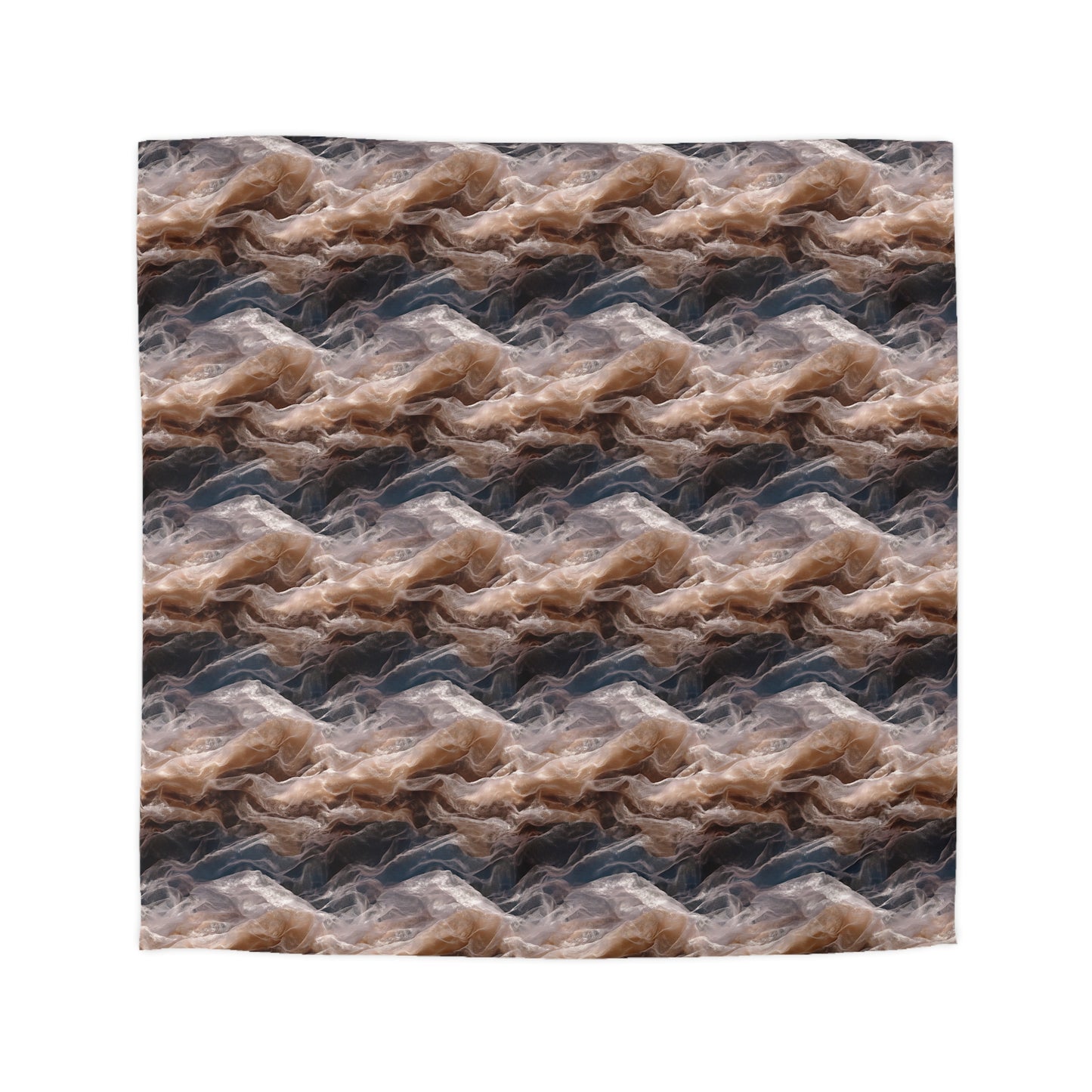 Dawnveil Sheer & Lace Microfiber Duvet Cover