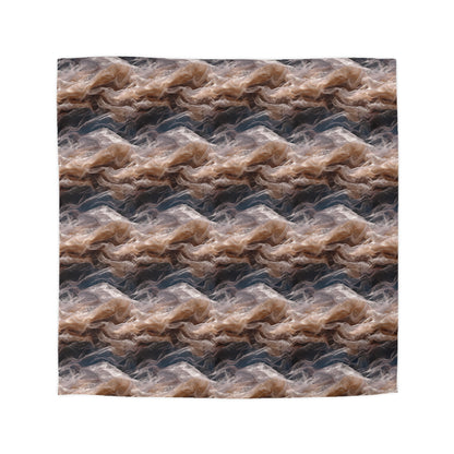 Dawnveil Sheer & Lace Microfiber Duvet Cover