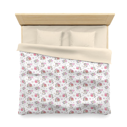 Unicorns of Love Microfiber Duvet Cover