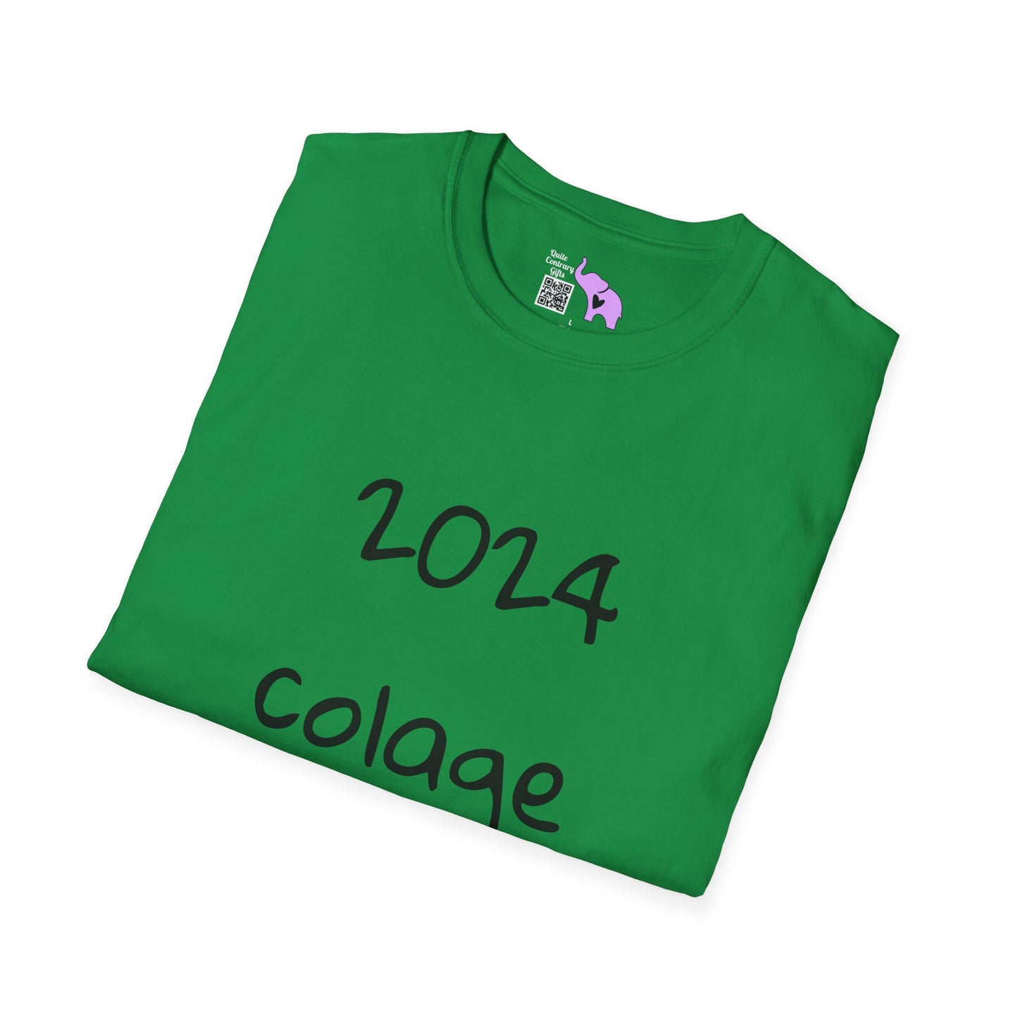 Colage Gradjute Unisex Softstyle T-Shirt