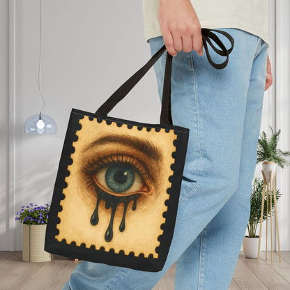 Drip Gaze Canvas Tote Bag