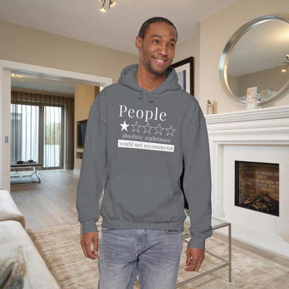People 1 Star Absolute Nightmare Would Not Recommend Adult Heavy Blend™ Hoodie