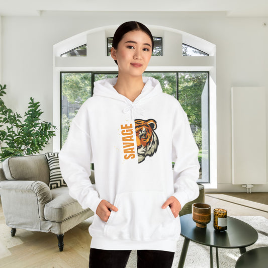 Savage (Tiger) Heavy Blend™ Hooded Sweatshirt