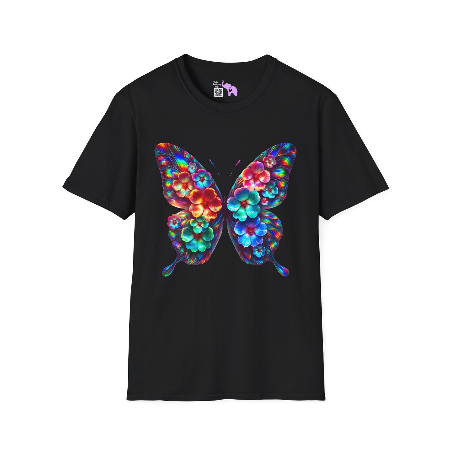 Neon Bloomfly Adult T-shirt