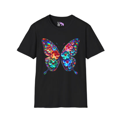 Neon Bloomfly Adult T-shirt