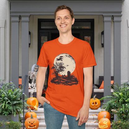 Halloween Grave Adult T-shirt