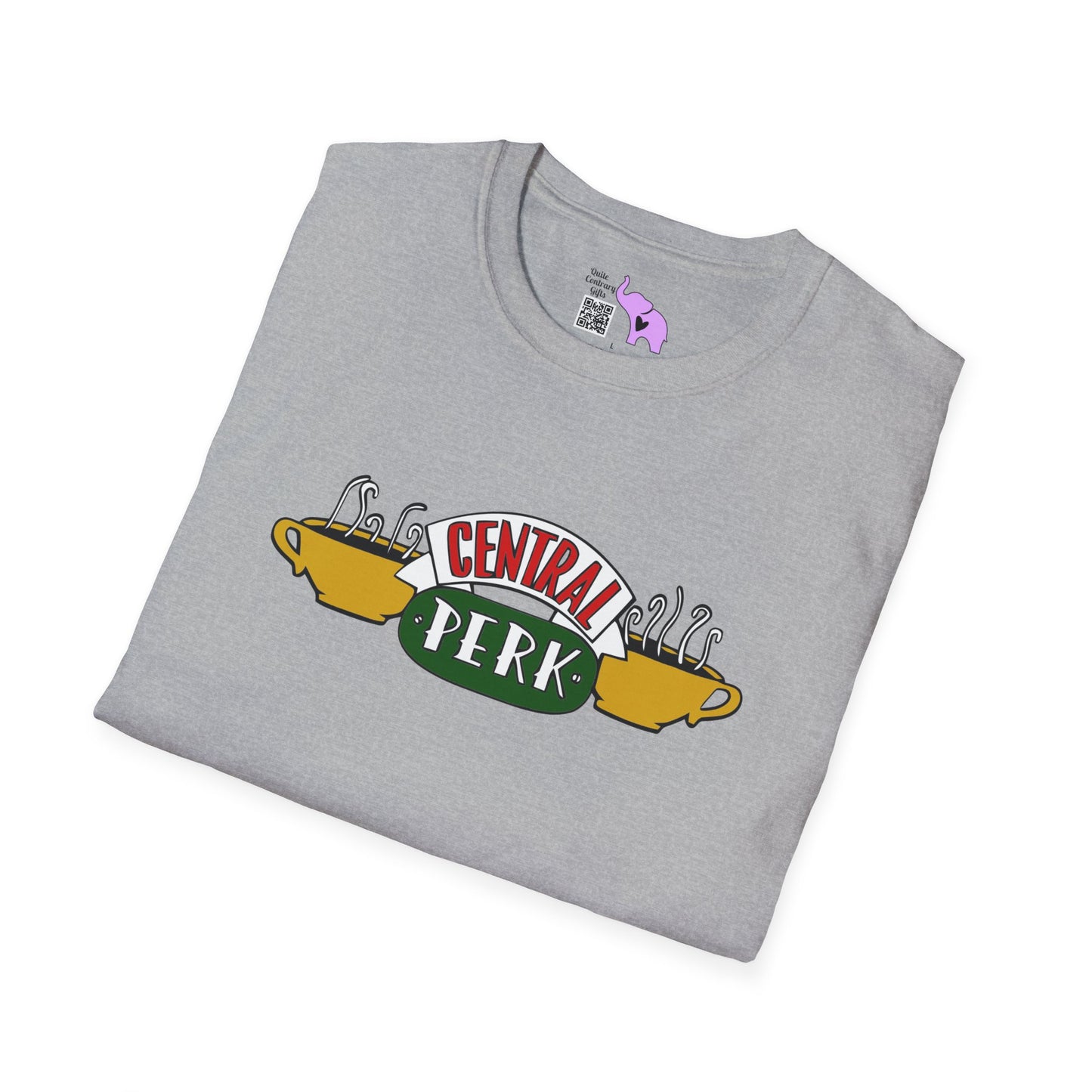 Friends; Central Perk (2) Adult T-shirt