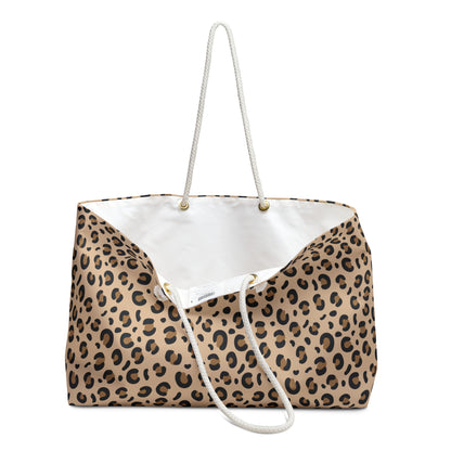 Cheetah Print Weekender Bag