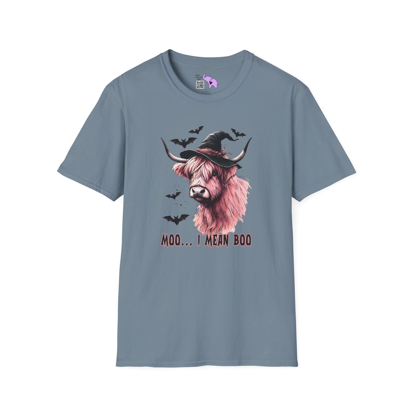 Moo...I Mean Boo Adult T-shirt