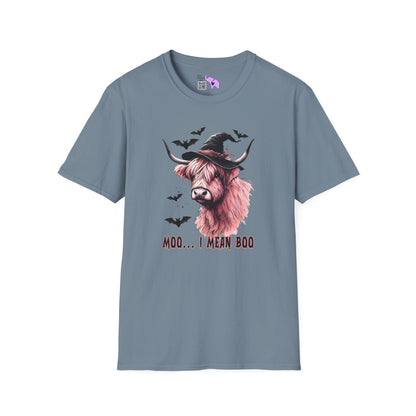 Moo...I Mean Boo Adult T-shirt