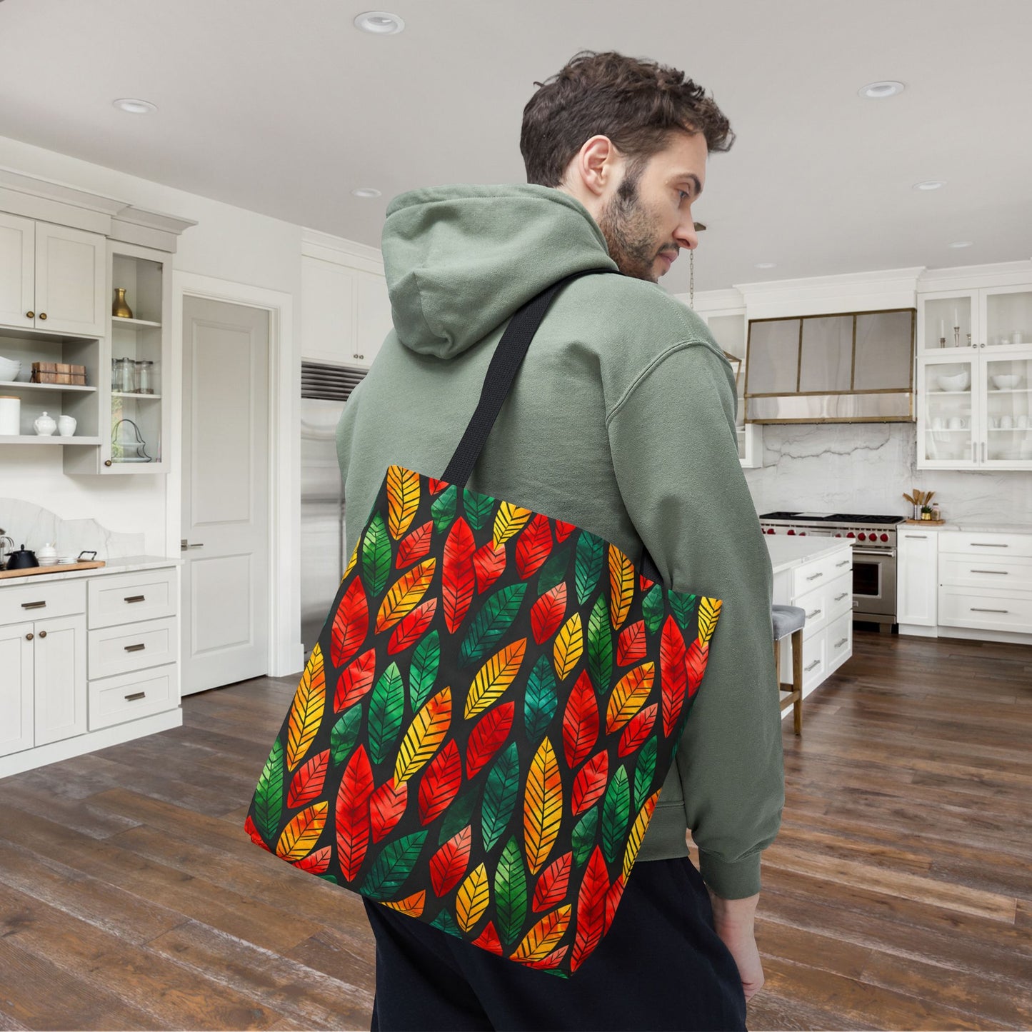 Festival Fire Canvas Tote Bag