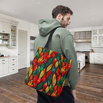 Festival Fire Canvas Tote Bag