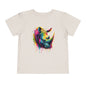 Colorful Rhino Toddler Tee