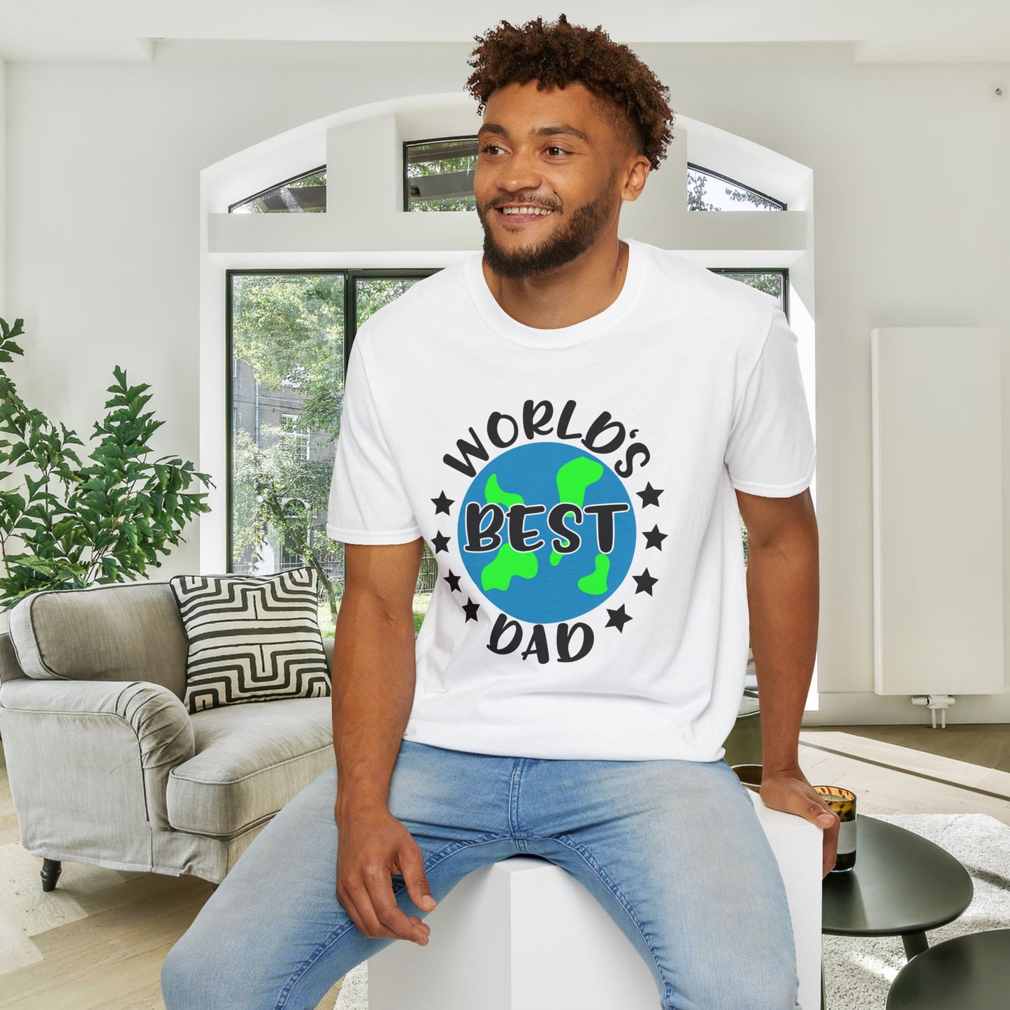 World's Best Dad Adult T-shirt