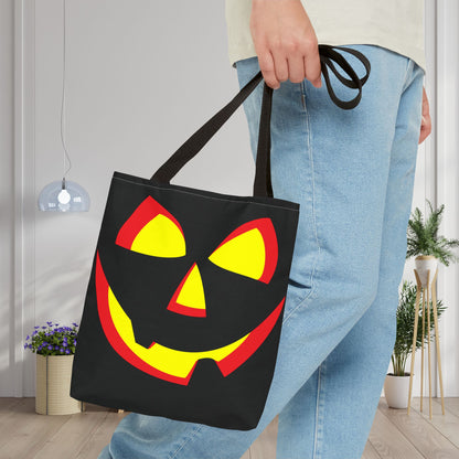Jack O' Lantern Canvas Tote Bag