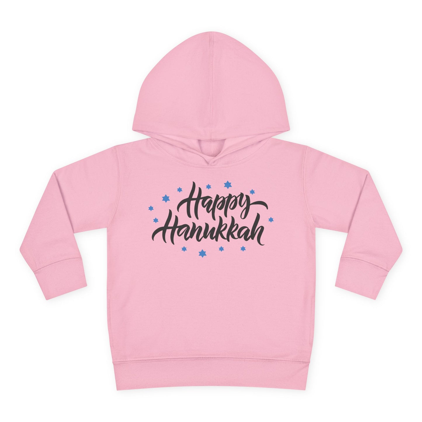 Happy Hanukkah 3 Toddler Pullover Fleece Hoodie