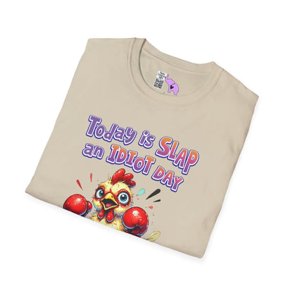 Today is Slap an Idiot Day I'm Gonna Be Busy Adult T-shirt