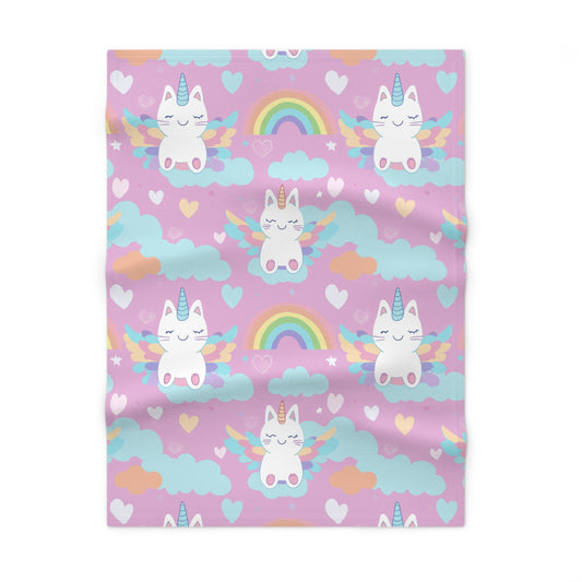Rainbow Sky Riders Baby Blanket