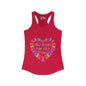Fight Cancer in All Colors 12 Women's Ideal Racerback Tank