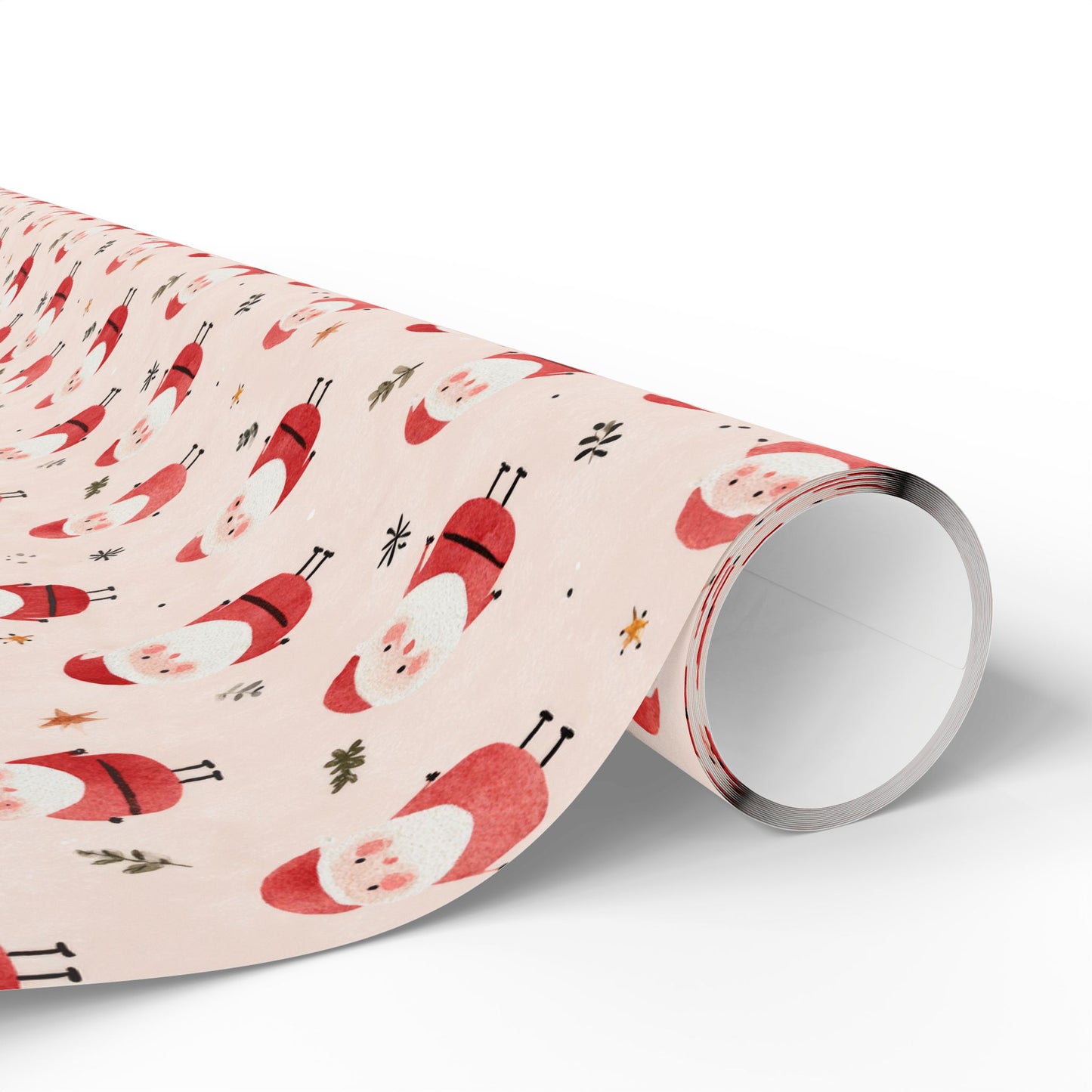 Retro Santa Wrapping Paper