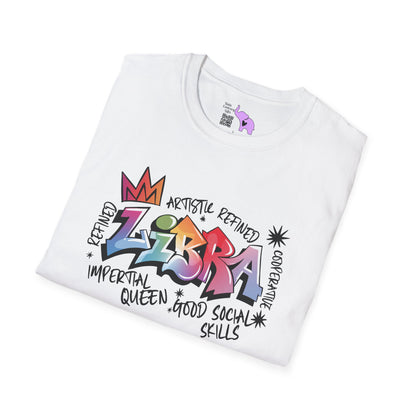 Libra Street Art Adult T-shirt