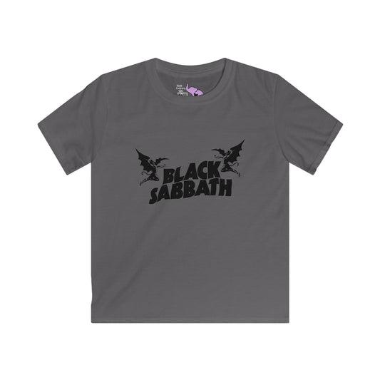 Black Sabbath (3) Kids Softstyle Tee