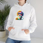 Cute Sunflower Kitten Heavy Blend™ Hooded Sweatshirt