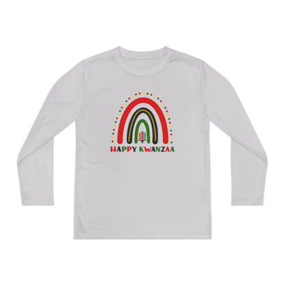 Happy Kwanzaa Arch Youth Long Sleeve Tee
