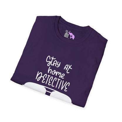 Stay At Home Detective Adult T-shirt