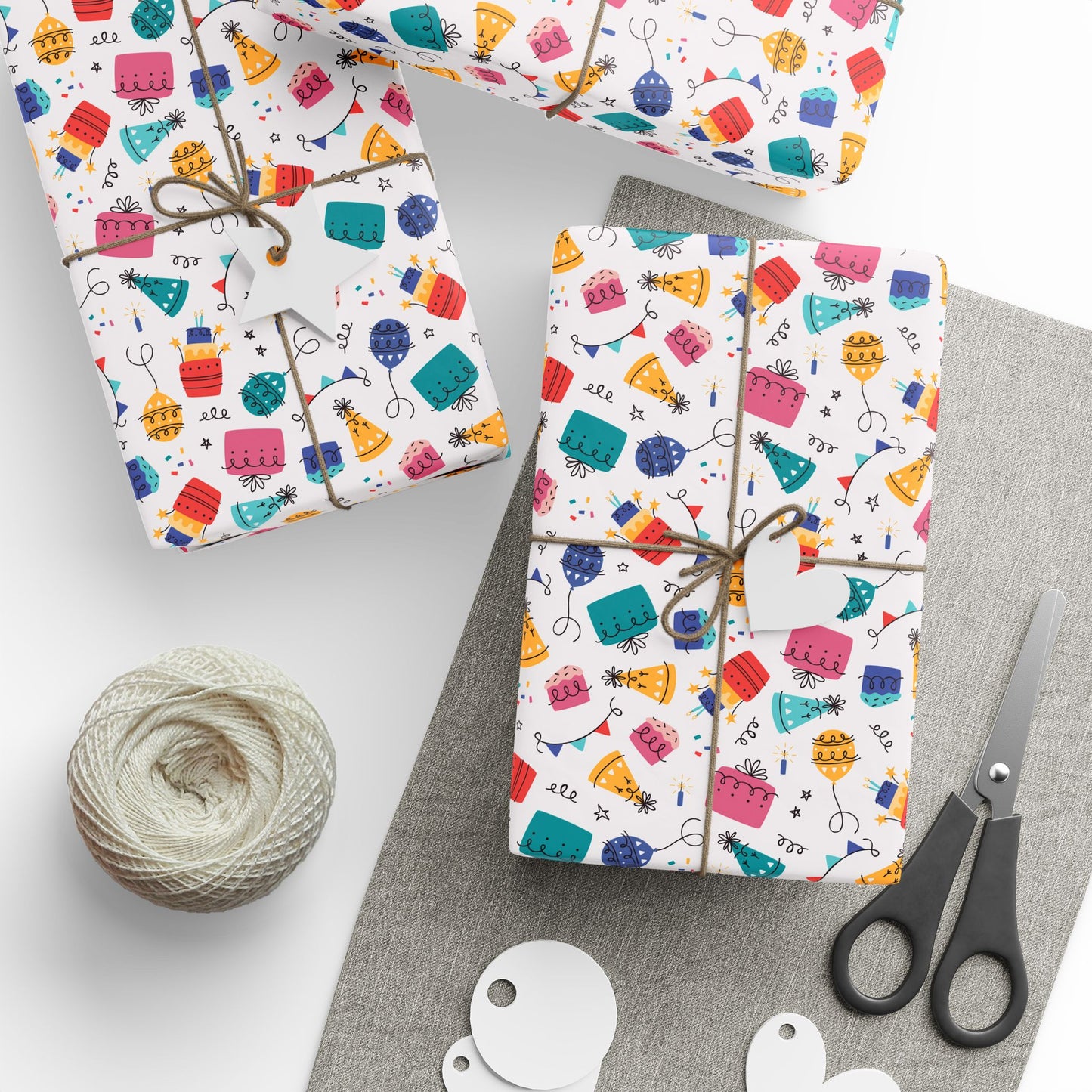 Sprinkled Surprises Wrapping Paper