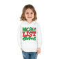 Nice List Dropout Toddler Pullover Fleece Hoodie