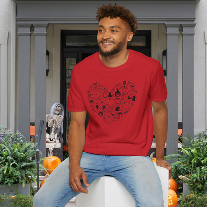 Halloween Love Adult T-shirt