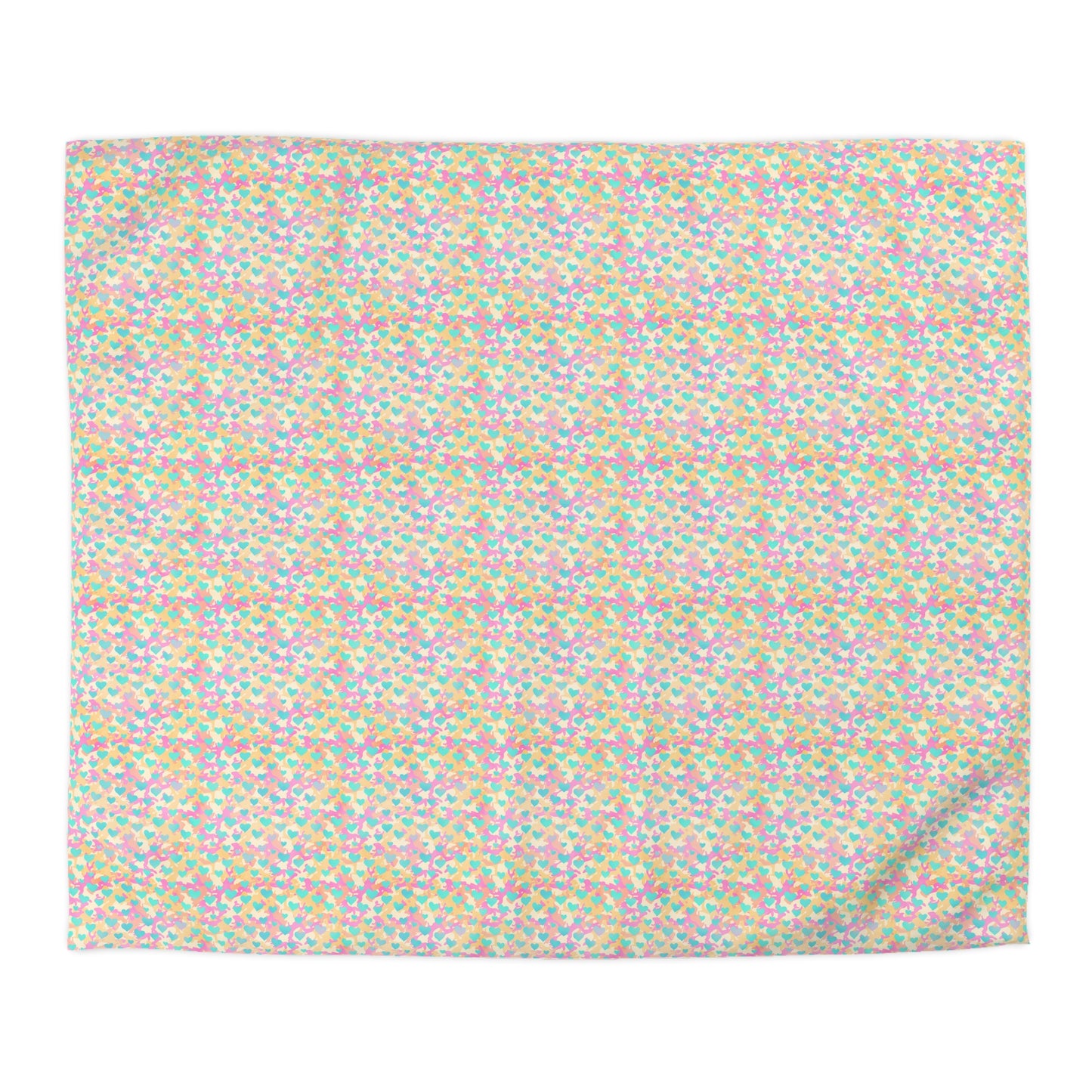 Sweetheart Camo Microfiber Duvet Cover