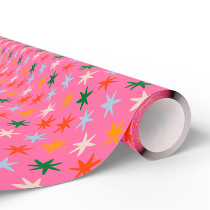 Pink Sparkle Wrapping Paper