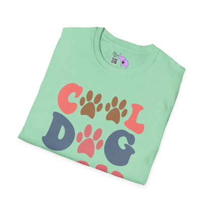 Cool Dog Mom Adult T-shirt