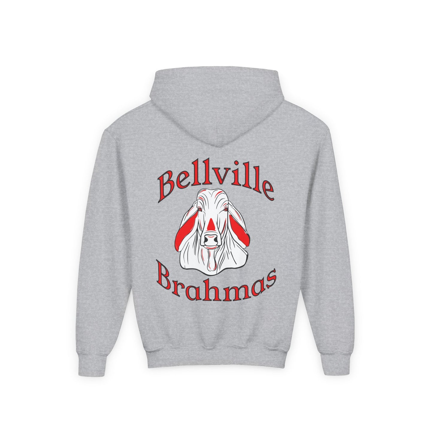 Bellville Brahmas Youth Heavy Blend Hoodie