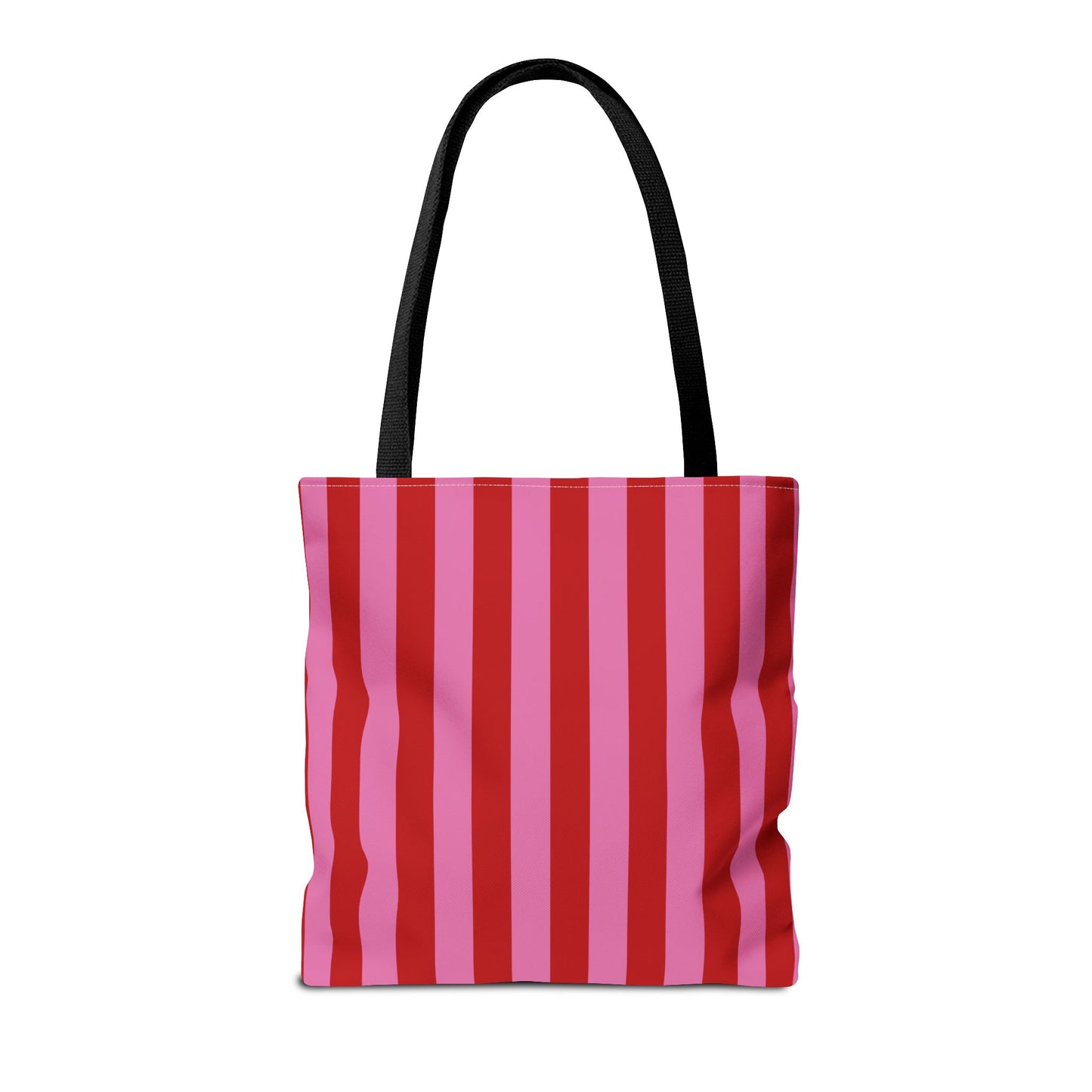 Be Mine Stripes Canvas Tote Bag