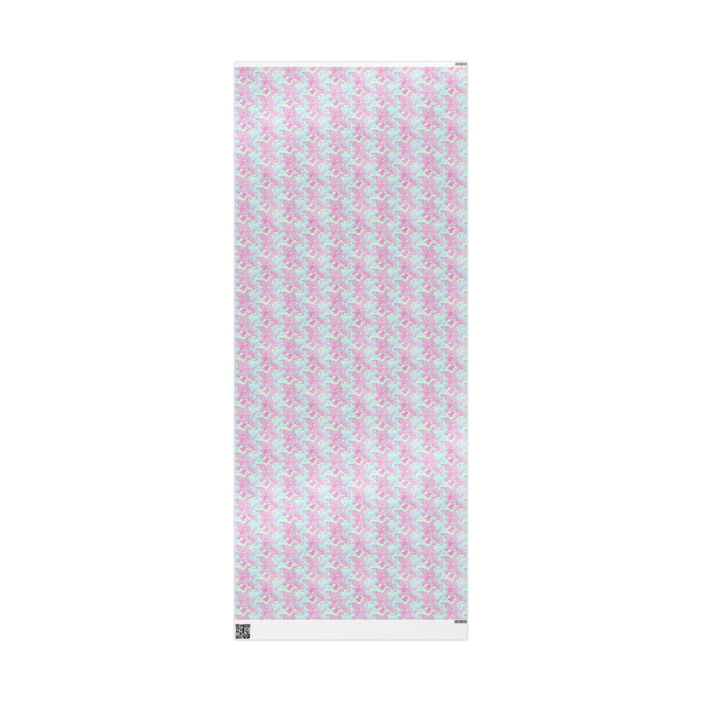 Berry Sorbet Camo Wrapping Paper