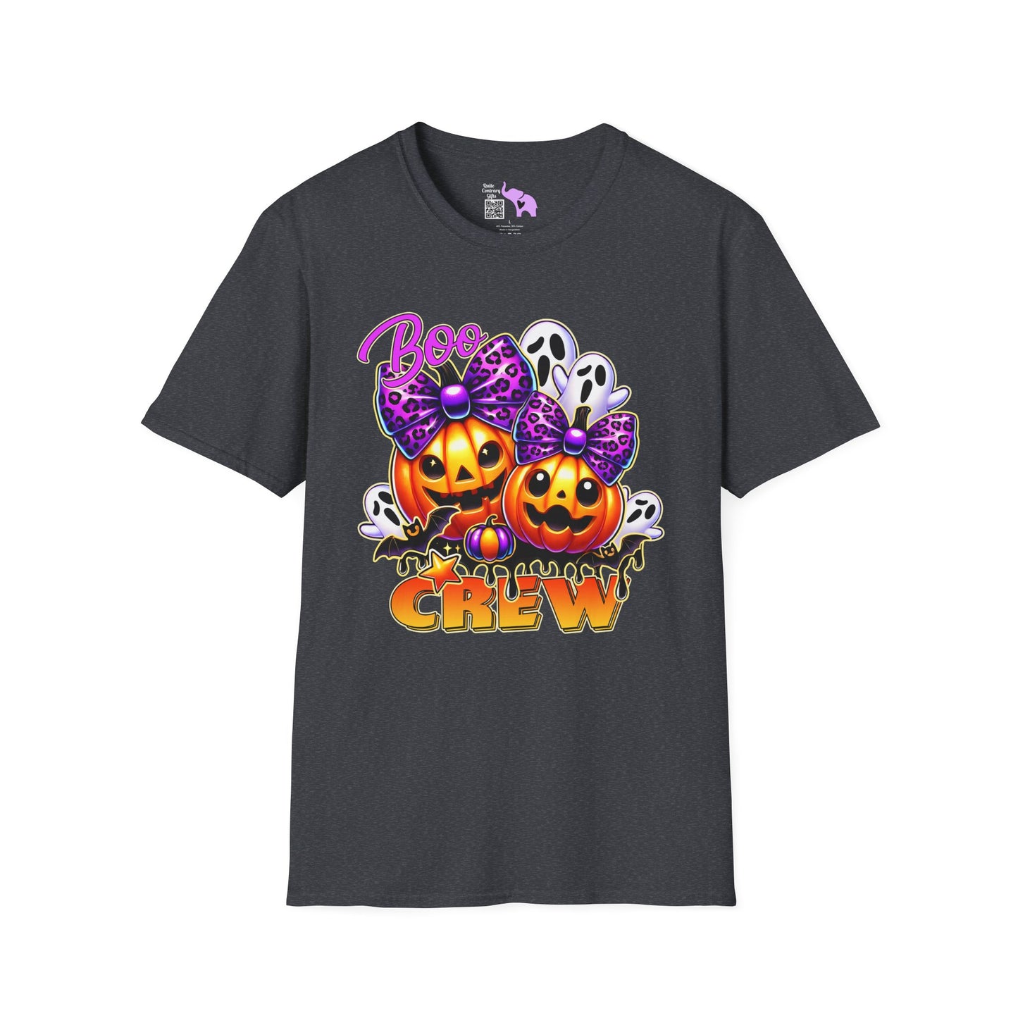 Cute Boo Crew Adult T-shirt