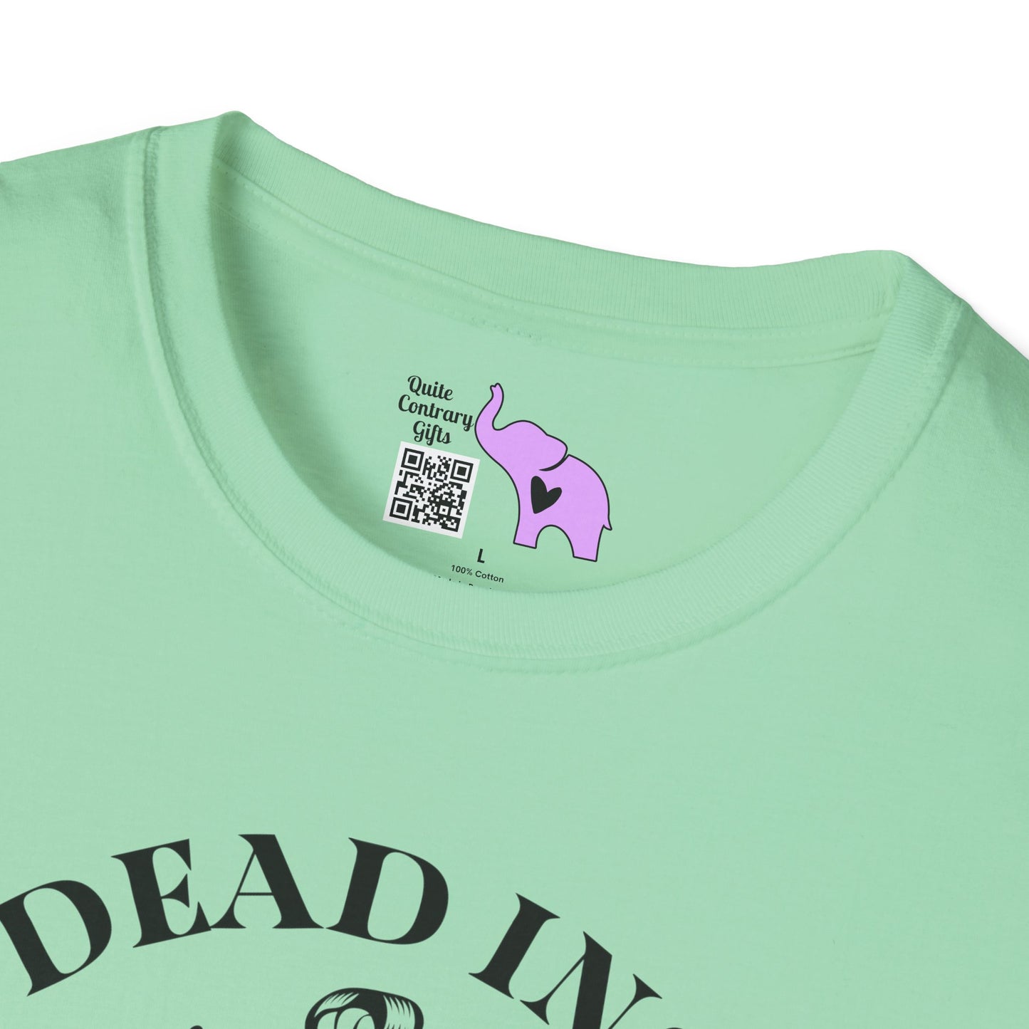 I'm Dead Inside But Coffee Helps Adult T-shirt