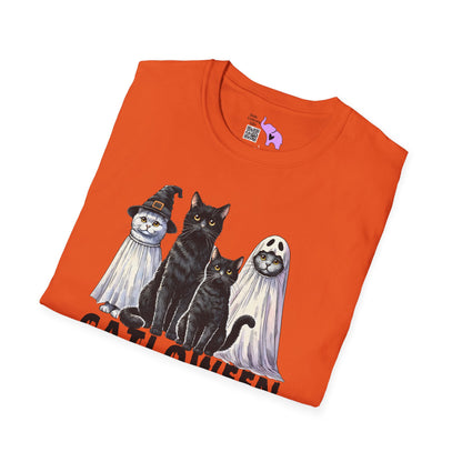 Catloween Adult T-shirt