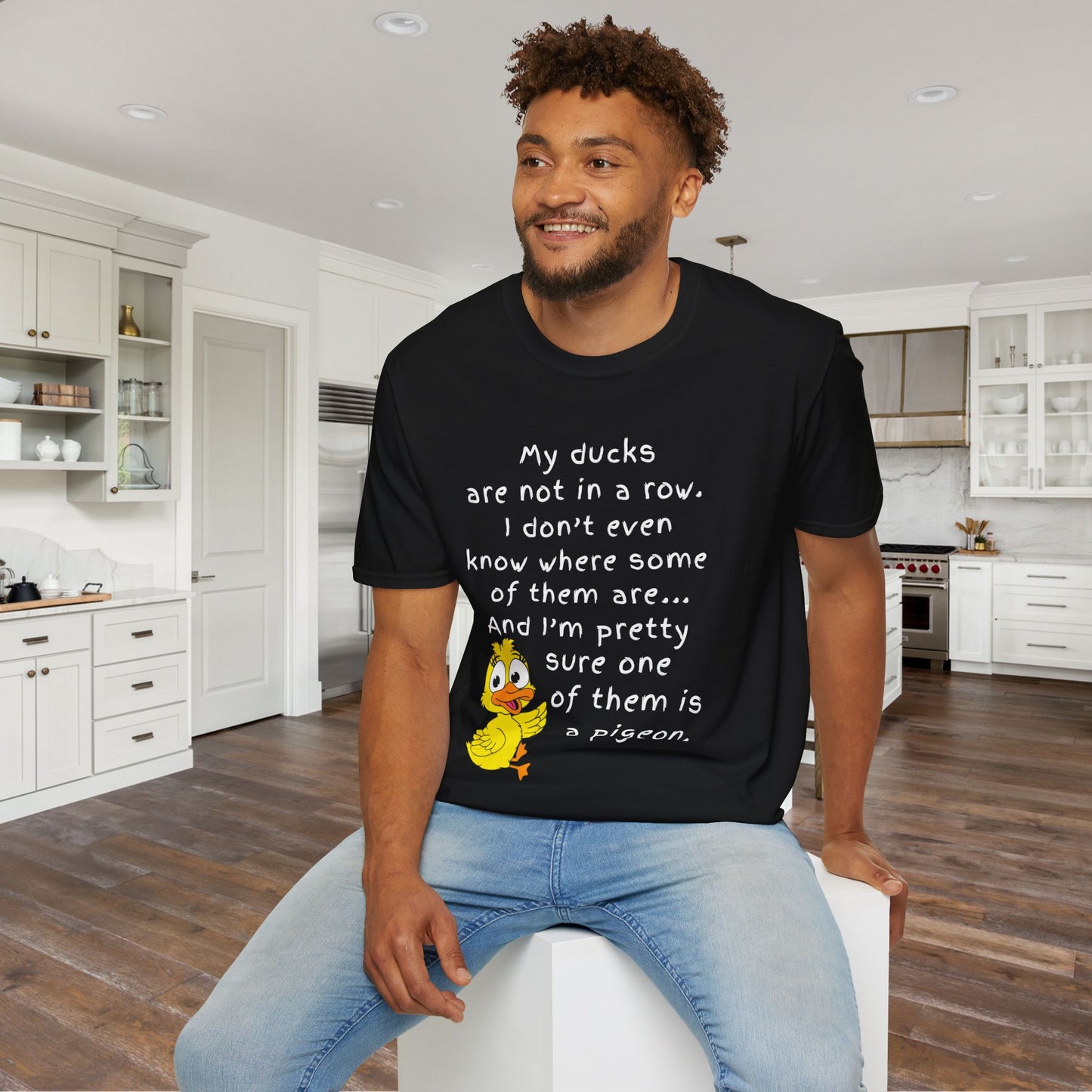 My Ducks Are Not In a Row Adult T-shirt
