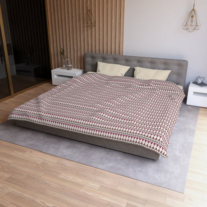Rosewood Cairn Stripes Microfiber Duvet Cover