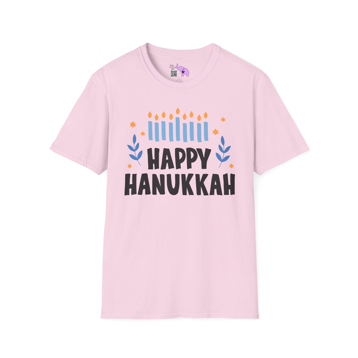 Happy Hanukkah 5 Adult T-shirt